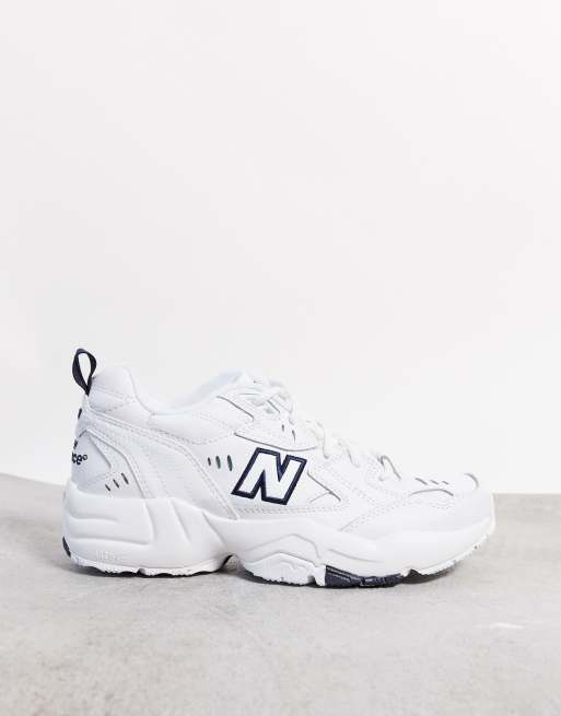 New balance chunky white online