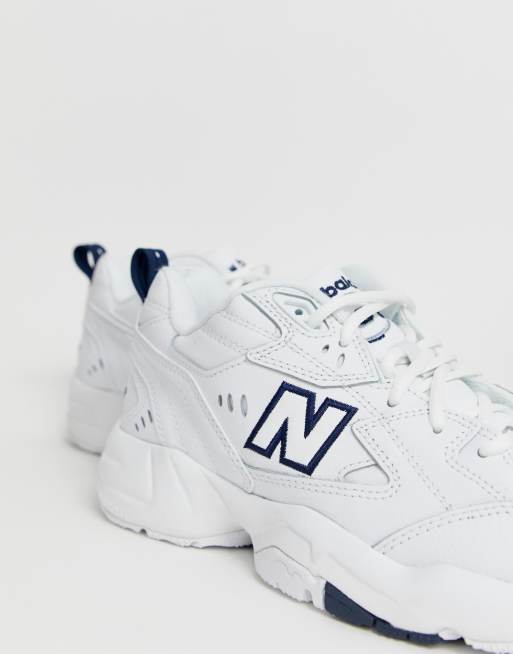 New Balance 608 Weisse Sneaker Mit Dicker Profilsohle Asos