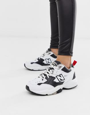 new balance 608 black and white