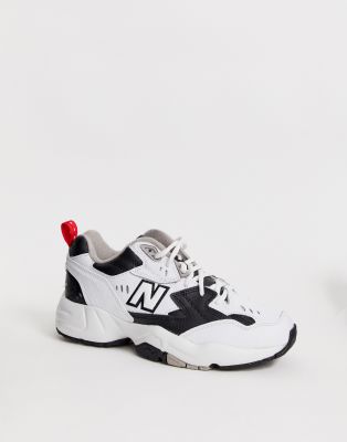 New balance 608 black cheap and white