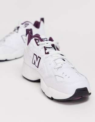 purple and white new balance