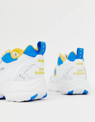 new balance 608 blue and yellow