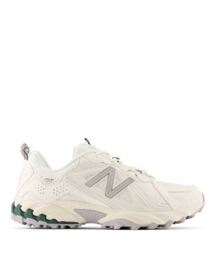 New Balance - 610 - Baskets - Blanc et vert