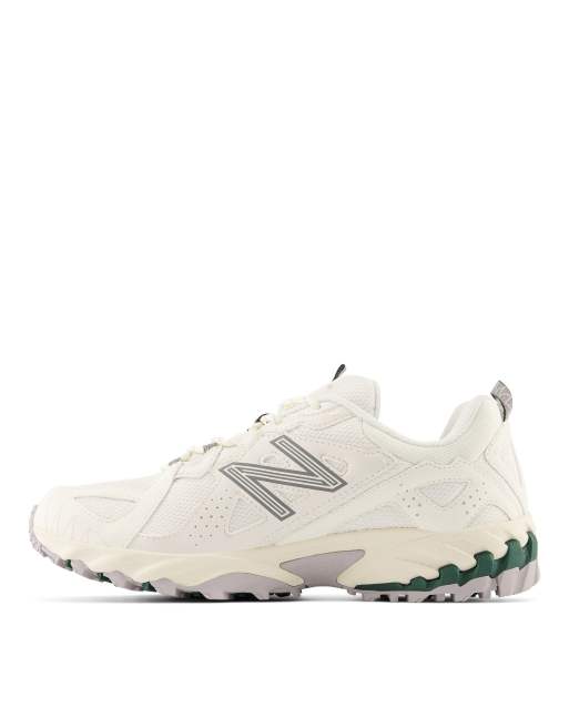 New Balance - 610 - Sneakers in wit en groen, 3 van 4