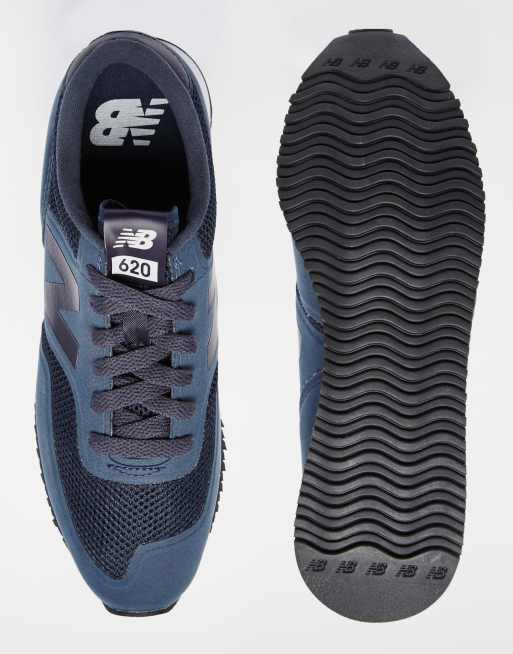 New balance 620 store navy micro trainers