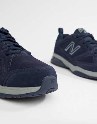 new balance 624 trainers in navy mx624nv4