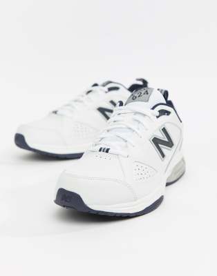 new balance 624v4 white