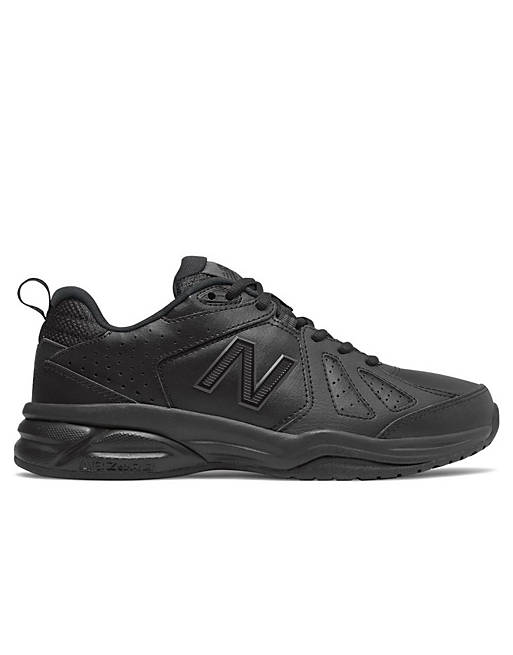 New Balance 624v5 trainers in black | ASOS