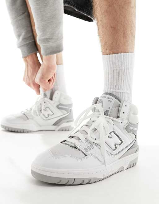 New Balance 650 Sneaker in WeiB und Grau