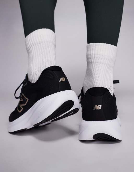 New Balance - 680 - Hardloopschoenen in zwart en wit, 3 van 5