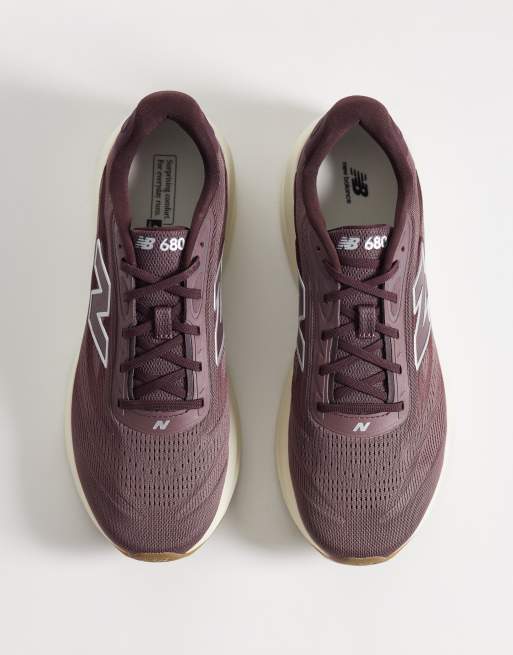 New Balance 680 running trainers in cherry red, 2 of 5