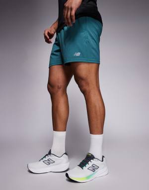 New Balance 680 running trainers in grey and neon green