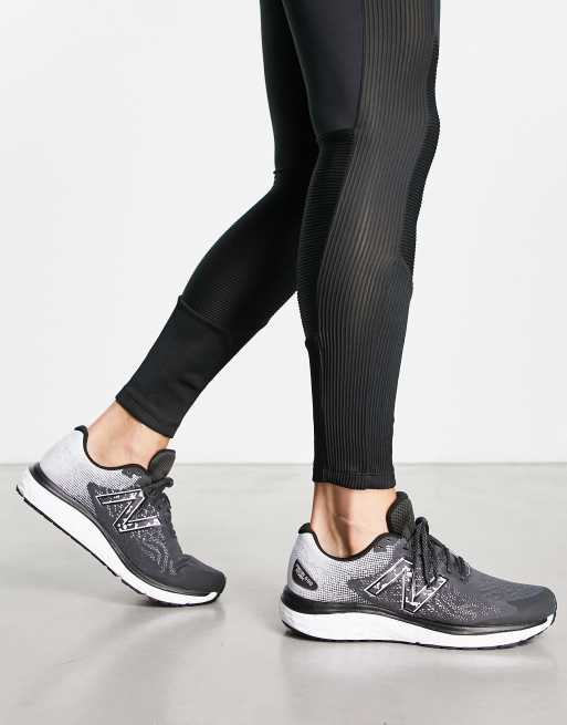 New Balance 680 sneakers in black, 2 of 4
