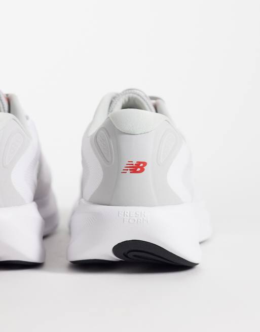 New Balance 680 trainers in white, 5 of 5