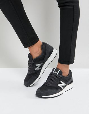 New Balance 697 Trainers In Navy And Silver | ASOS