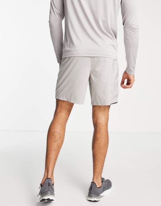 New Balance – 7 inch – Askgrå shorts – Endast hos ASOS, 4 av 4