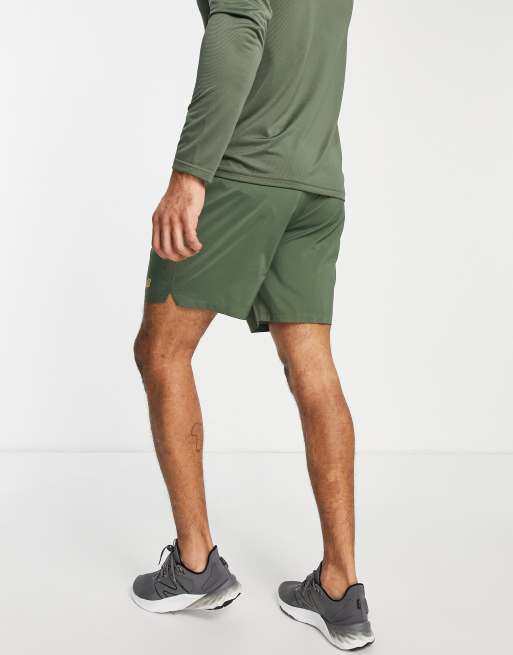 New balance green shorts online