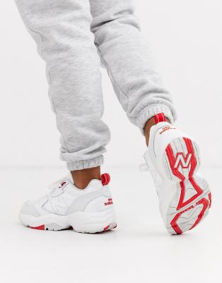 new balance white chunky trainers