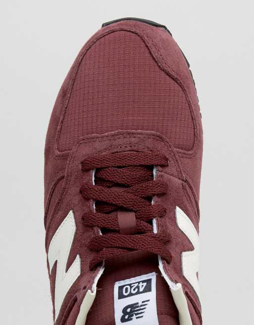 New balance shop u420 heren rood