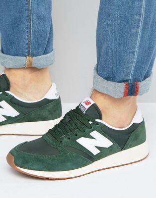 new balance 420 suede green