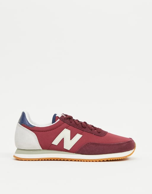 New balance shop bordeaux et gris