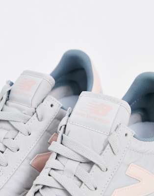 new balance gray and pink