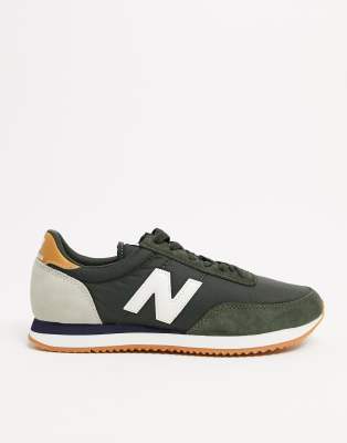 khaki new balance trainers