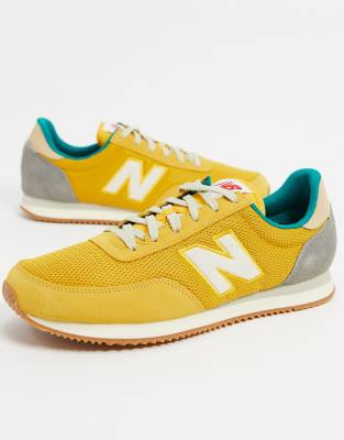 New Balance 720 Varsity sneakers in yellow