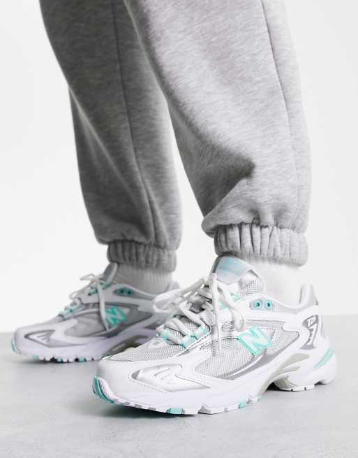 New Balance – 725 – Buty sportowe w kolorze szarym i turkusowej zieleni