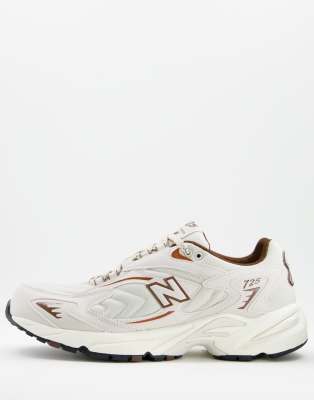 New Balance 725 Cookie trainers in oatmeal exclusive to ASOS