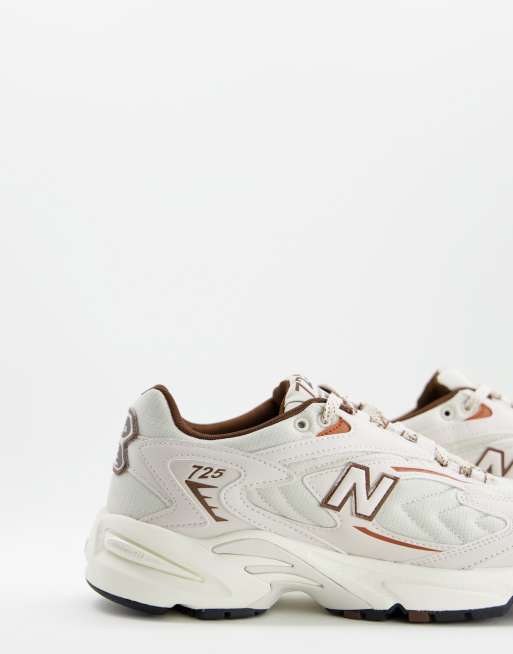 New Balance 725 Cookie trainers in oatmeal exclusive to ASOS