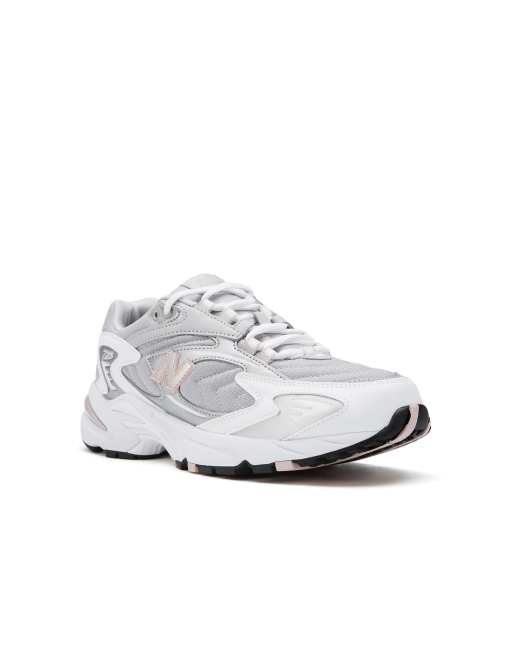 New balance grey and pink clearance trainers