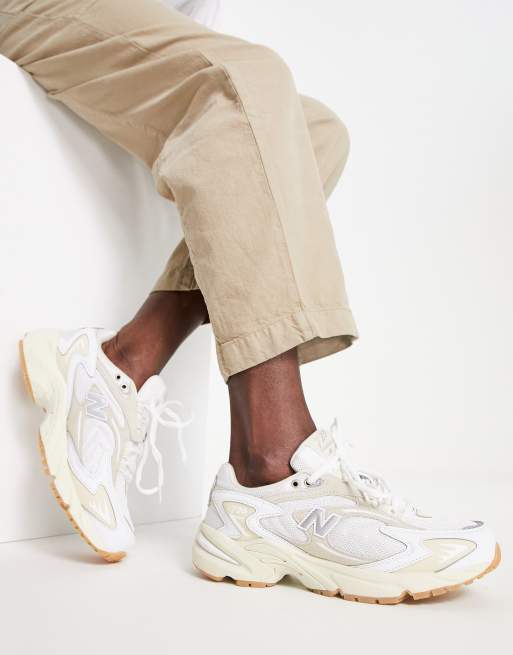 new balance 725 leather and mesh trainers