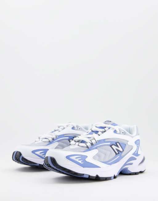 New Balance 725 trainers in white grey and blue ASOS