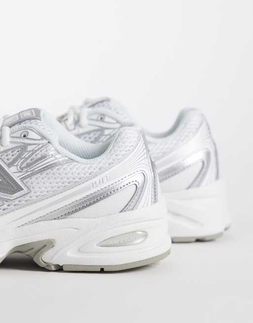 New Balance - 740 - Baskets - Blanc et argenté, 3 de 5