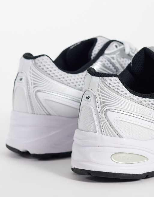 New Balance - 740 - Baskets - Blanc et argenté, 2 de 5