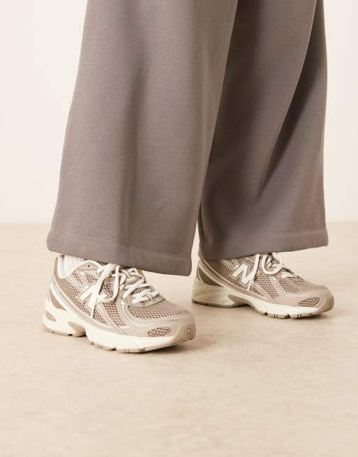 New Balance - 740 - Baskets - Marron/blanc cassé