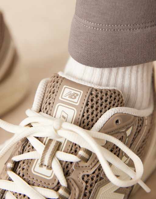New Balance - 740 - Baskets unisexes - Marron/blanc cassé, 4 de 5