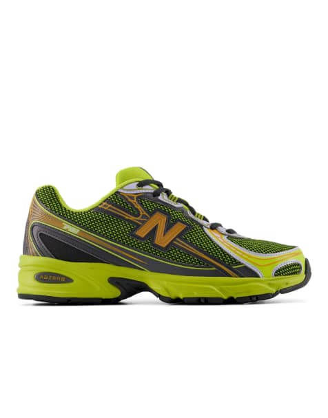 New Balance - 740 - Baskets - Vert - view 1