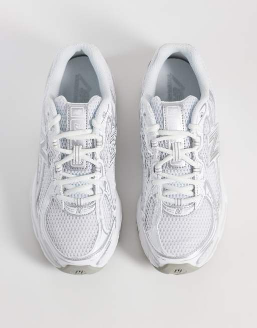 New Balance – 740 – Biało-srebrne buty sportowe, 2 z 5