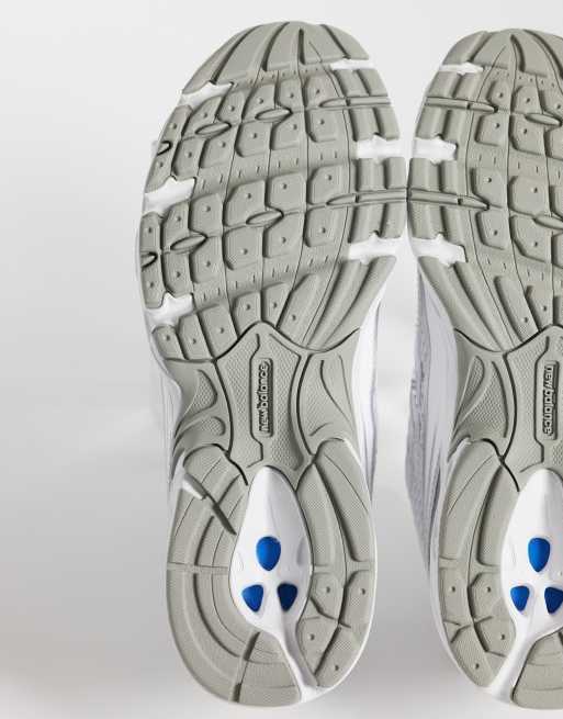 New Balance – 740 – Biało-srebrne buty sportowe, 4 z 5