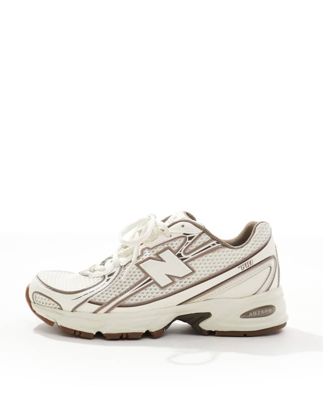 نيو بالانس 740 بيج وبني — حصري على ASOS من ASOS