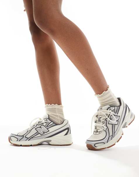 New Balance 740 in beige and gray - Exclusive to ASOS - view 1