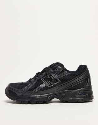 New Balance - 740 - Schwarze Sneaker