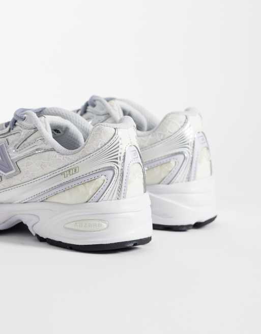 New Balance – 740 – Sneaker zum Schnüren in weißer Spitze und Flieder, 2 von 5