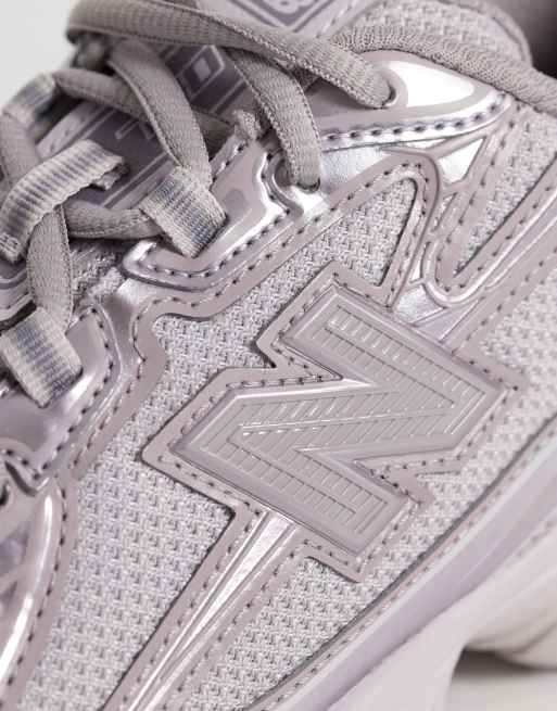 New Balance 740 sneakers i grå og sølv, 4 af 5