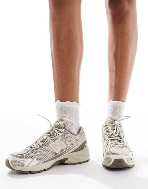 New Balance 740 trainers in beige Exclusive to ASOS