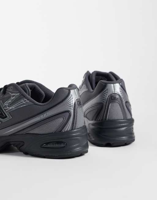 New Balance 740 sneakers in donkergrijs, 4 van 5