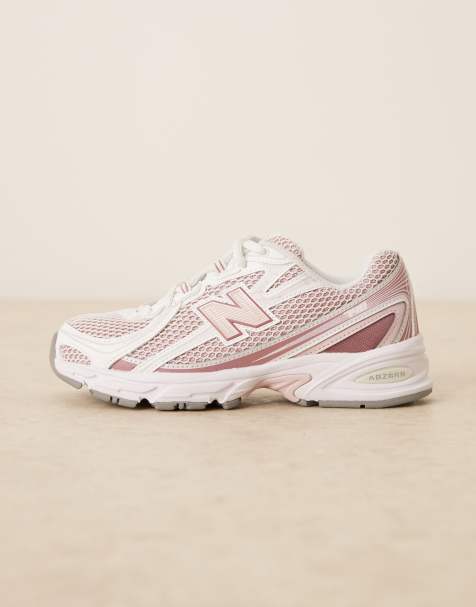 New Balance 740 sneakers in white and pink - view 1