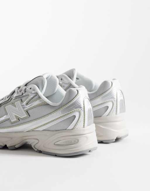 New Balance – 740 – Srebrne metaliczne buty sportowe, 2 z 5